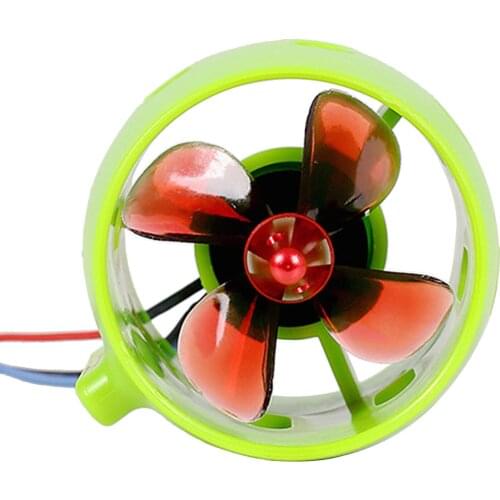 1000KV Underwater Brushless Motor Clockwise with 4-Blade Propellers 12-24V Electric Motor Drive Engine for RC Bait Boat