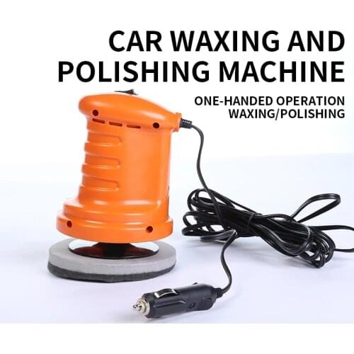 Car polishing and waxing locomotive car beauty tools floor electric household car scratch repair sealing glaze polishing machine