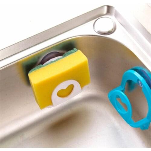 1pc Bathroom Shelf Towel Soap Dish Holder Kitchen Sink Dish Sponge Storage Holder Rack Robe Hooks Sucker With Hooks 4 Colors