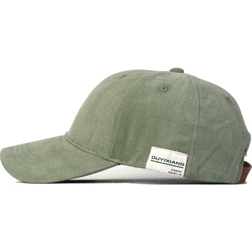 Casual Vintage Cotton Outdoor Sport Baseball Cap Men Women Dad Hat Adjustable Trucker Hat Style Low Profile