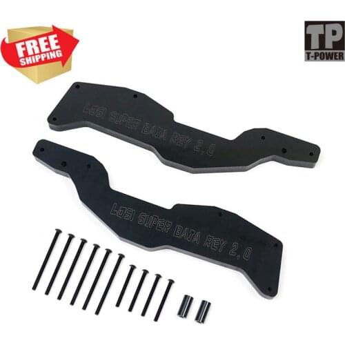 RC Radio control car LOSI SUPER B REY 2.0 Tube frame reinforced support Tail reinforced bracket option upgrade parts