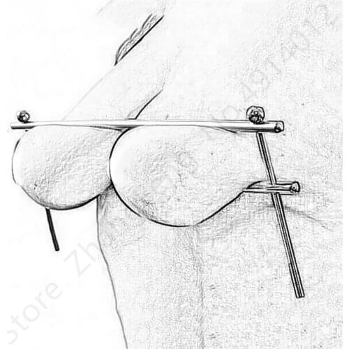 Sex Nipple Stainless Steel Breast Clip Binding Fetish Restraints Set Steel BDSM Adult Games Sex Toys For Breasts Couples 18