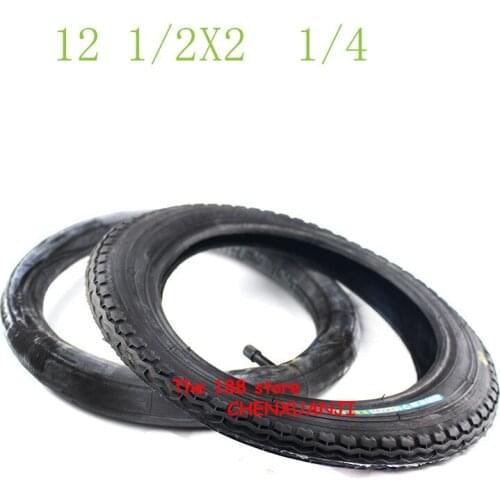 NEW DESIGN 12 1/2 X 2 1/4 ( 62-203 )Tire fits Many Gas Electric Scooters 12 Inch tube Tire For ST1201 ST1202 e-Bike 12 1/2X2 1/4