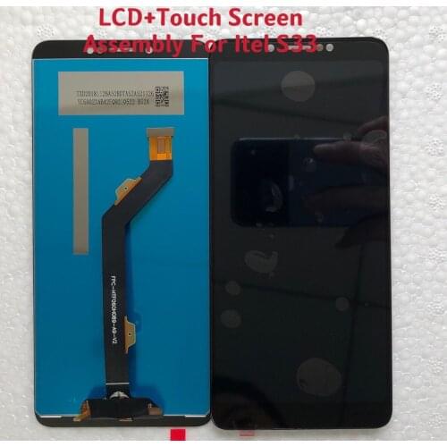 Brand New Tested 6.0" LCD Display Replacement For Itel S33 LCD Touch Screen Digitizer Full Assembly Repair Parts