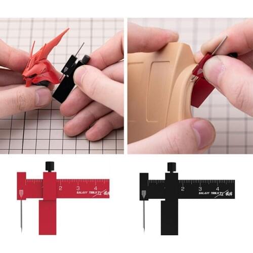 T14A02/T14A03 Model Isometric Parallel Marker Black/Red Equidistant Parallel Scriber Tool
