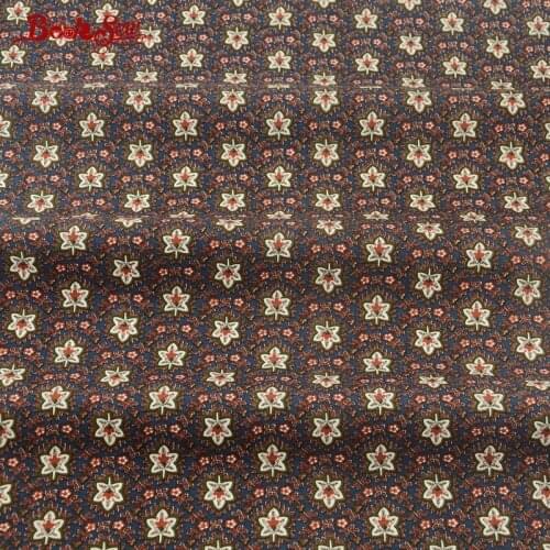 Booksew Cotton Poplin Fabric Bedding Home Decoration Clothing Quilting Fat Quarter Meter Maple Leaf Dress Shirt Crafts Dolls