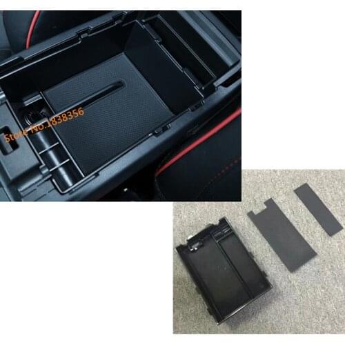 Car Inner Plastic Storage Trim Container Center Console Cup Holder Gear Box Frame Armrest For SUBARU XV 2018 2019 2020