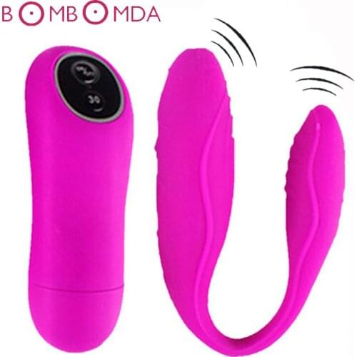 Waterproof 30 Speed Wireless Remote Control USB Rechargeable Dual Vibrator Sex Toys For Women Couple G Spot Clitoral Stimulation
