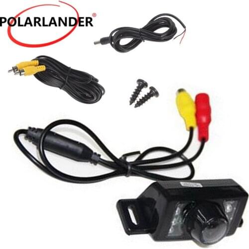 [High Quality] Waterproof CMOS 7 IR Lights Short License plate Frame IP68 Reverse Camera Night Vision