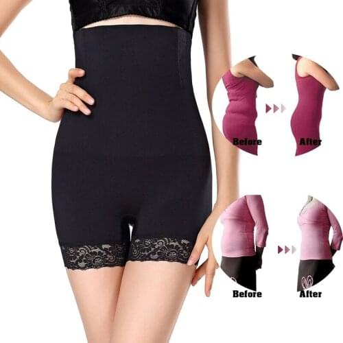 Women High Waist Tummy Control Body Shaper Seamless Thigh Slimming Boyshort Control Panties