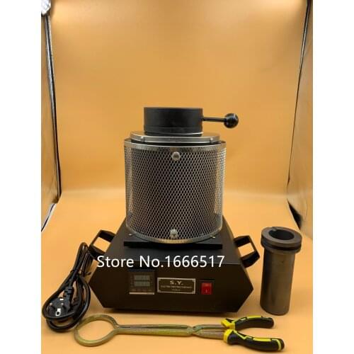 3kg gold, copper, silver, aluminum,smelting melting furnace,gold melting furnace, Electric smelting ATT