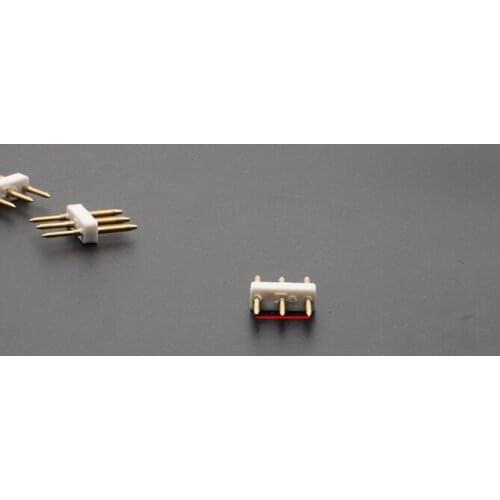 500pcs LED Flat Three Wire With 3Pins Copper SMT Light Power Supply Connecting Pins Solid With Accessories