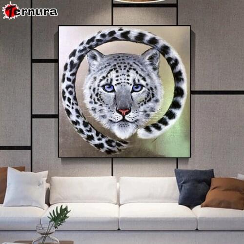 Diamond embroidery Animal tiger 5d diy diamond painting full square round drill mosaic picture of rhinestones Cross Stitch Decor