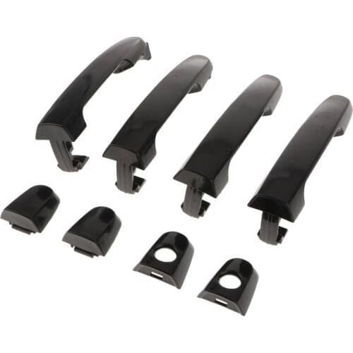 Car Rear Left/Right Exterior Sliding Door Handle For 03-13 Toyota Corolla