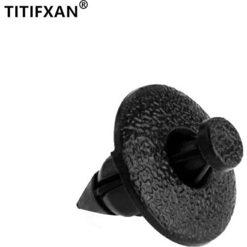 For Volvo S80 S80L S60 S40 XC90 XC60 V60 Car Bumper Heat Sink Net Cover Plank Push-in Rivet Plastic Fasteners Clips