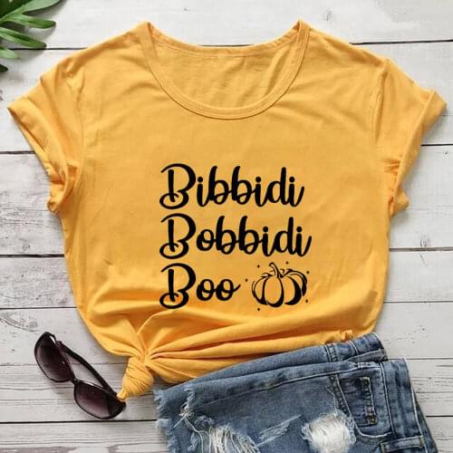 BOO Pumpkin Graphic Halloween Shirt New Arrival 100%Cotton Funny T Shirt Halloween Party Shirt Gift for Halloween