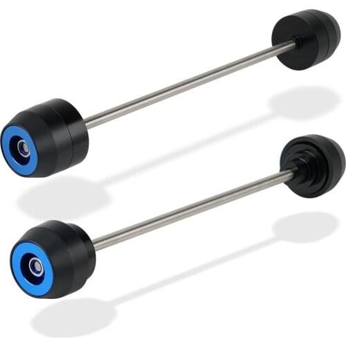 Motorcycle Front Rear Axle Sliders Aluminum+Delrin For SUZUKI DRZ400E DRZ400S DRZ 400E 400S 400 E S 2000-2021 2019 2018 2017