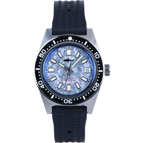 HEIMDALLR Men Dive Watch,Mens Automatic Watches 62Mas Self Wind Mechanical Wristwatch Diver 200M Waterproof C3 Sapphire Mirror