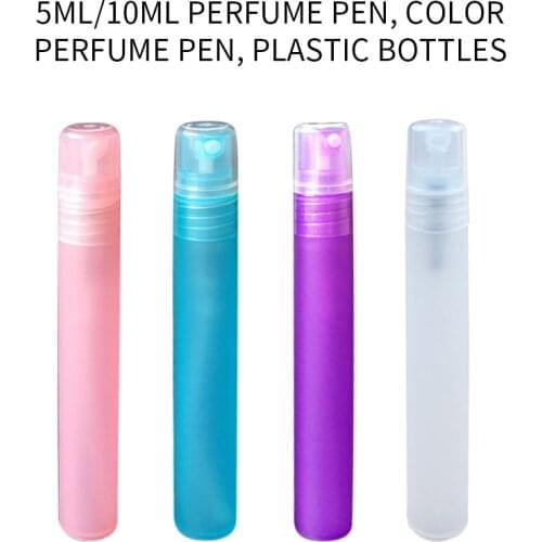 Portable Storage Bottles 5ml Eco-Friendly Mini PP Sprayer 4 Color Travel Storage Supplies