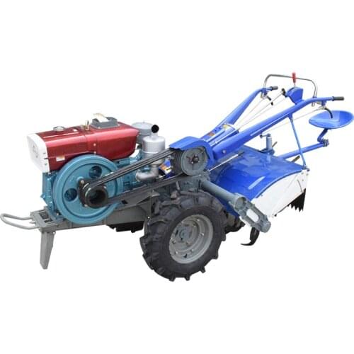 Walk-behind Tractor Cultivator Plants Soil Loosening Equipment Home Garden Small Tiller Rotary Hoe Machine