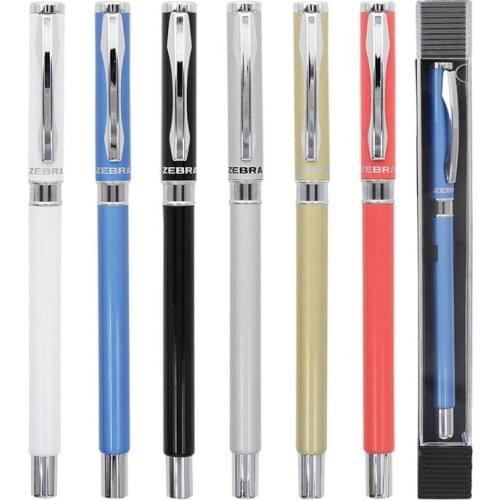 Japan Zebra JJ4 Metal Gel Pen 0.5 mm Fast Dry Sign Pen