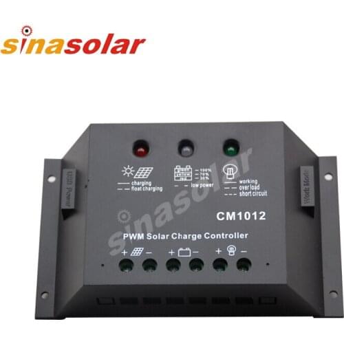 10A 12V PWM Solar Charge Controller/Regulator With USB Power