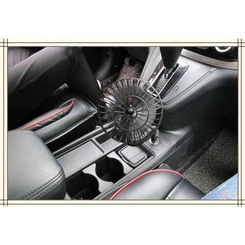 12V Dashboard Oscillating Vehicle Car Van Truck Home Clip-On Fan 2 Speed Airflow for Kia Soul Forte5 Cadenza Telluride Pro Venga