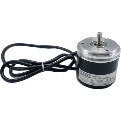 58MM outer diameter PNP output 5-26v supply GHST58 6mm shaft incremental rotary encoder 100 200 300 500 1000 2000PPR