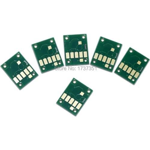 6 Color PGI-970 CLI-971 PGI970 CLI971 PGI 970 CLI 971 ARC Cartridge Chip for Canon PIXMA MG7790 Printer