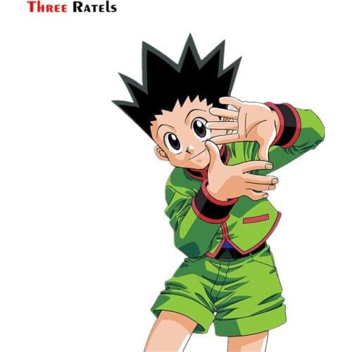 Three Ratels FC637 hunter x hunter gon and killua car decoration sticker macbook anime decal