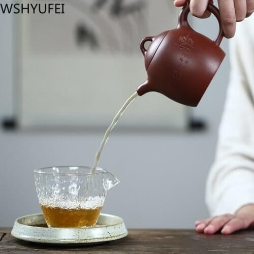 Chinese Purple sand teapot filter teapot beauties handmade purple clay customized gifts authentic Tea set Tea Set 320ml