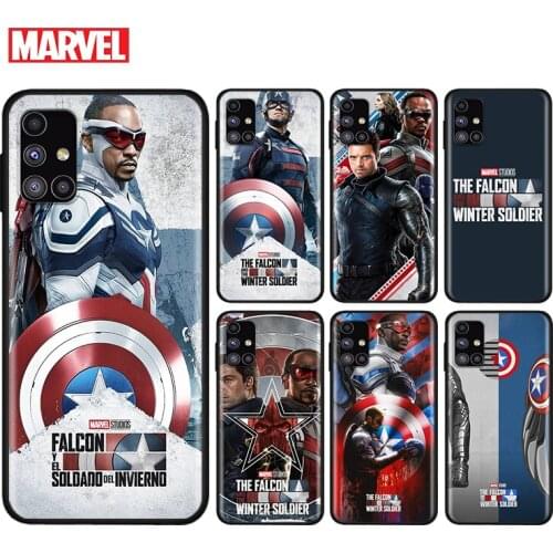 The Falcon and the Winter Soldier For Samsung Note 20 10 9 8 Ultra lite Plus Pro F62 M62 M60 M40 M31S M21 M20 M10S Phone Case