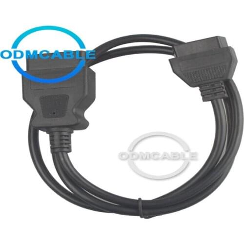 ELM327 OBD2 16Pin Male to Female Extension Cable OBD2 Extension Cable 1.2M