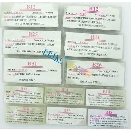 ERIKC Common Rail injector adjusting shims, Injection Washers Two sets 600 pieces / set , 400 pieces / set
