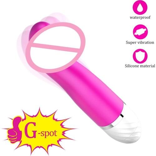 EXVOID Clitoris Stimulate Dildo Vibrators Sex Toys for Women AV Stick Vibrators G-spot Massager Silicone Anal Plug Prostate