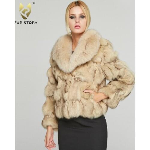 Женские большие куртки FUR STORY China At AliExpress