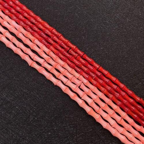 Artificial Coral Red Loose Spacer Beads Suitable for Jewelry Making DIY Bracelet Necklace Jewelry Charm Handmade Bead Making