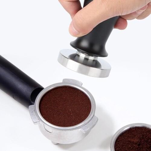 Coffee Pressed Powder Handmade Hammer Base Portable Stainless Steel Rustproof Coffee Barista Machine Accessories