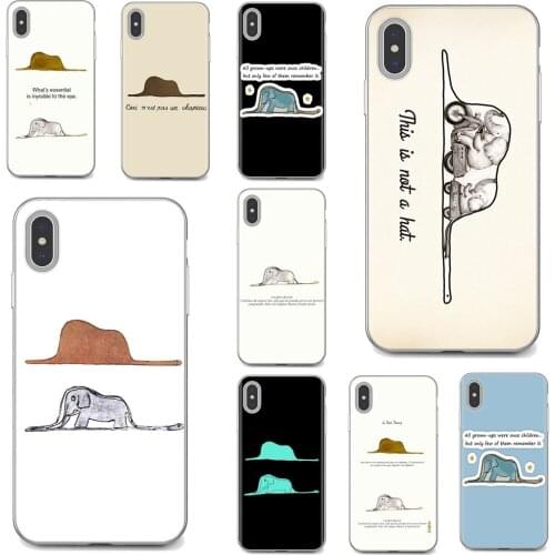For Huawei P8 P9 P10 P20 P30 P Smart 2019 Honor Mate 9 10 20 8X 7A 7C Pro Lite Little Prince Elephant Best Silicone Phone Case