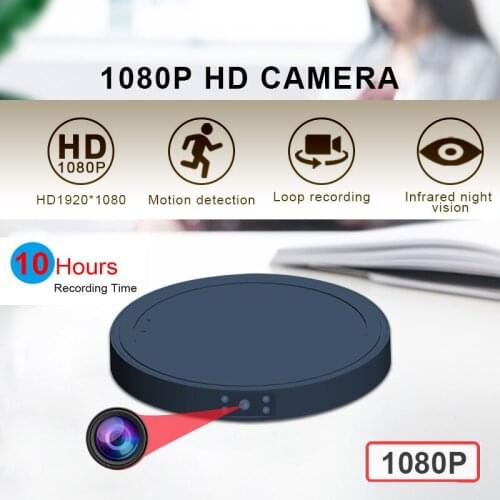 MD19B Mini Camera 1080P HD Video Sensor Night Vision Camcorder Motion DVR Micro Camera Sport DV Small Cam No Wireless Charger