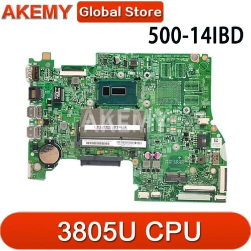 New For Lenovo YOGA 500-14IBD FLEX3 1470 FLEX3-1470 S41-70 U41-70 Laptop motherboard 14217-1M Mainboard UMA W/ 3805U