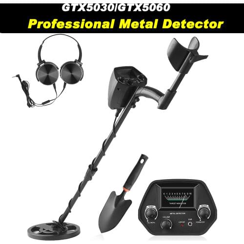 Underground metal detector gold detector gold prospector beginner portable metal detector with headset + engineer shovel