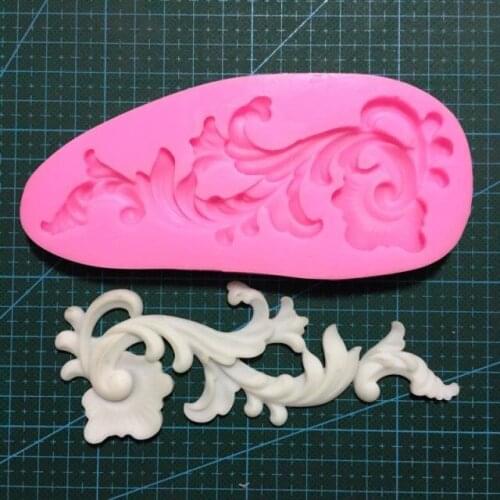 Relief Cake Mold Fondant Mold Silicone Sugarcraft Cake Soap Candle Decorating Molds Moulds Silicone Rubber PRZY Eco-friendly 001