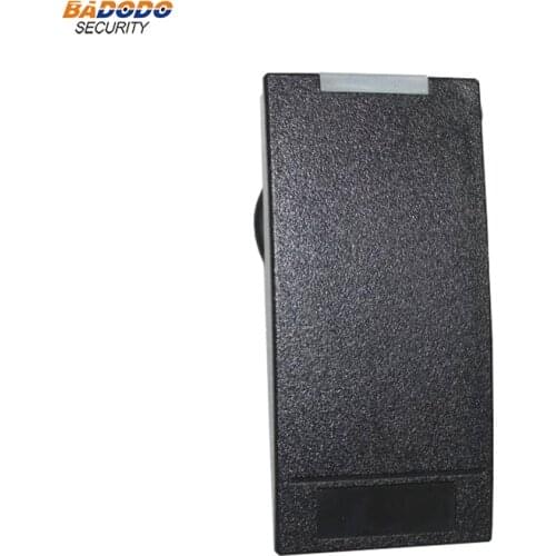 Waterproof 125KHz RFID EM / 13.56MHz MF IC card reader WG26 WG34 RS232 RS485 output communication for car parking access control