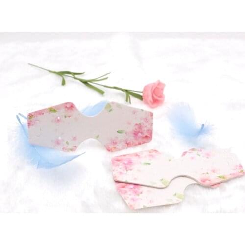 High Quality 4.5x10.8cm 1000pcs/lot Kraft Jewelry Cards Paper Necklace Card Necklace Display Packaging Card Tags Can Print Logo