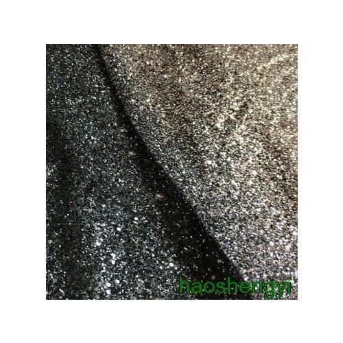 High-end bright flash bronzing dress fabric design embroidery fabric