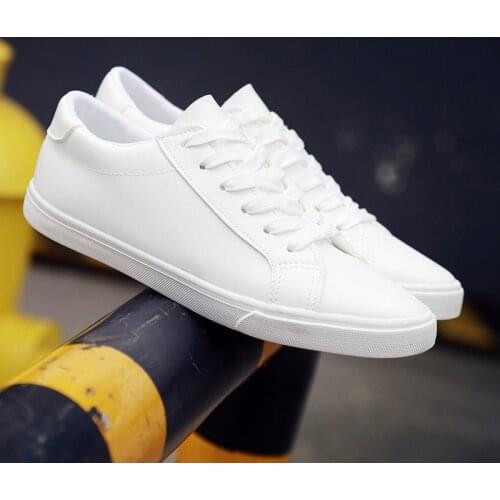 Women Sneakers 2019 Brand White Shoes Woman PU Leather Shoes Woman Lace-Up Female Casual Shoes Sneakers Women Tenis Feminino