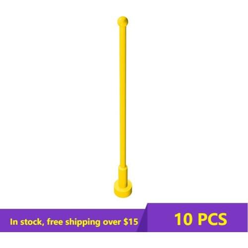 10PCS Bricks Compatible Assembles Particles 2569 Antenna Whip 8H For Building Blocks Parts DIY Educational Parts Toys