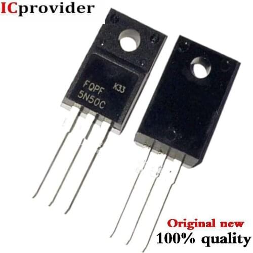 50PCS/lot FQPF5N50C FQPF5N50 5N50C TO-220F