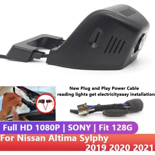 CCD HD Night Vision Easy to install Car DVR Wifi Video Recorder Dash Cam Camera For Nissan Altima Sylphy 2019 2020 2021